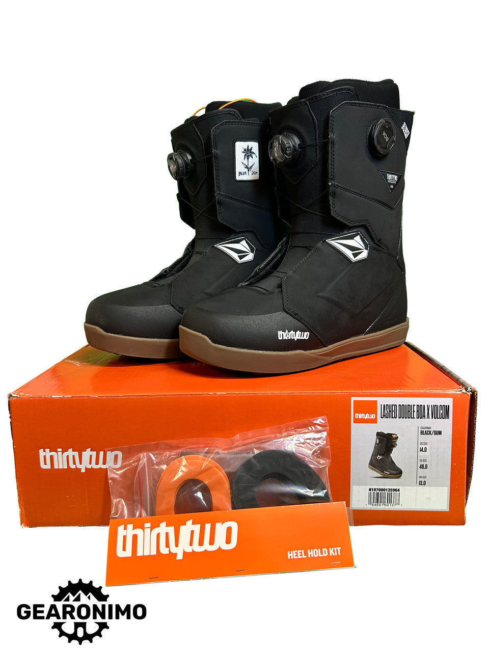 Thirtytwo Double BOA X Volcom 2024 Snowboard Boots - Size 14 - image 3