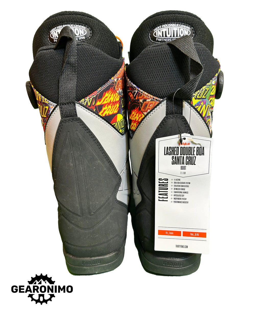 Thirtytwo Lashed Double BOA Santa Cruz 2022 Snowboard Boots - (Multiple Sizes Available) - image 3