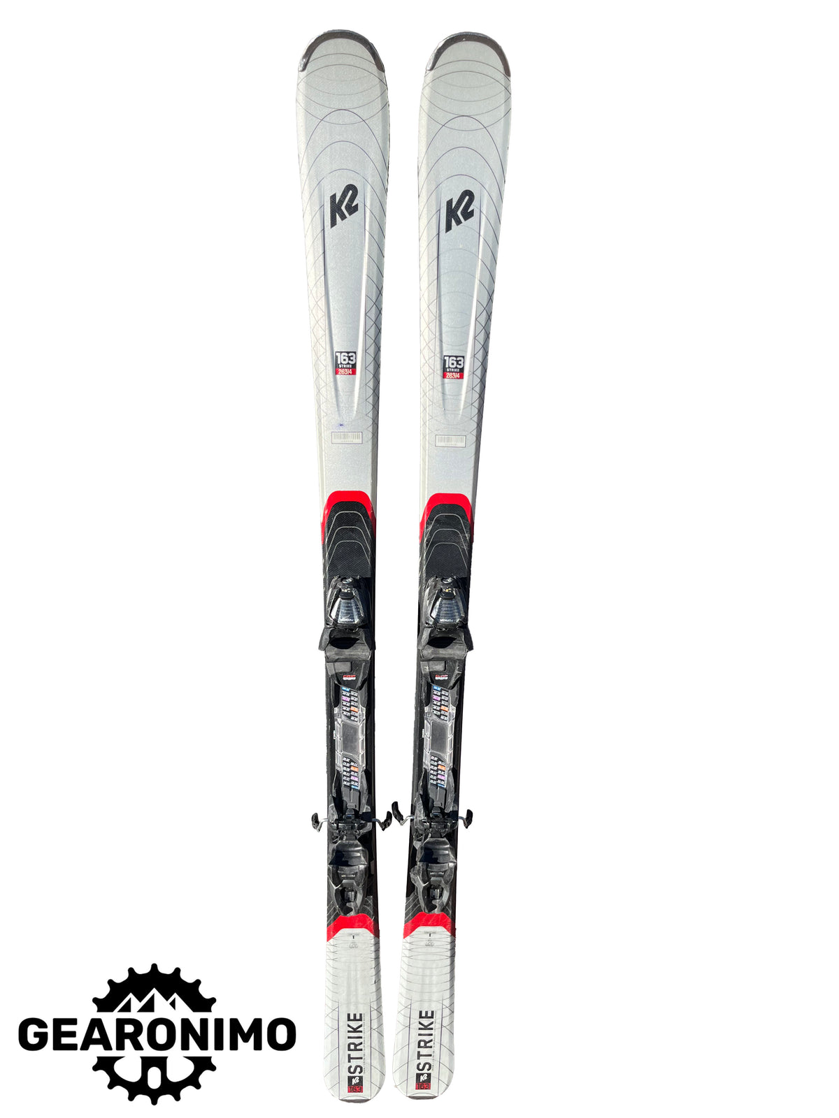 K2 AMP Strike 75 Skis with Marker M2 10 Bindings