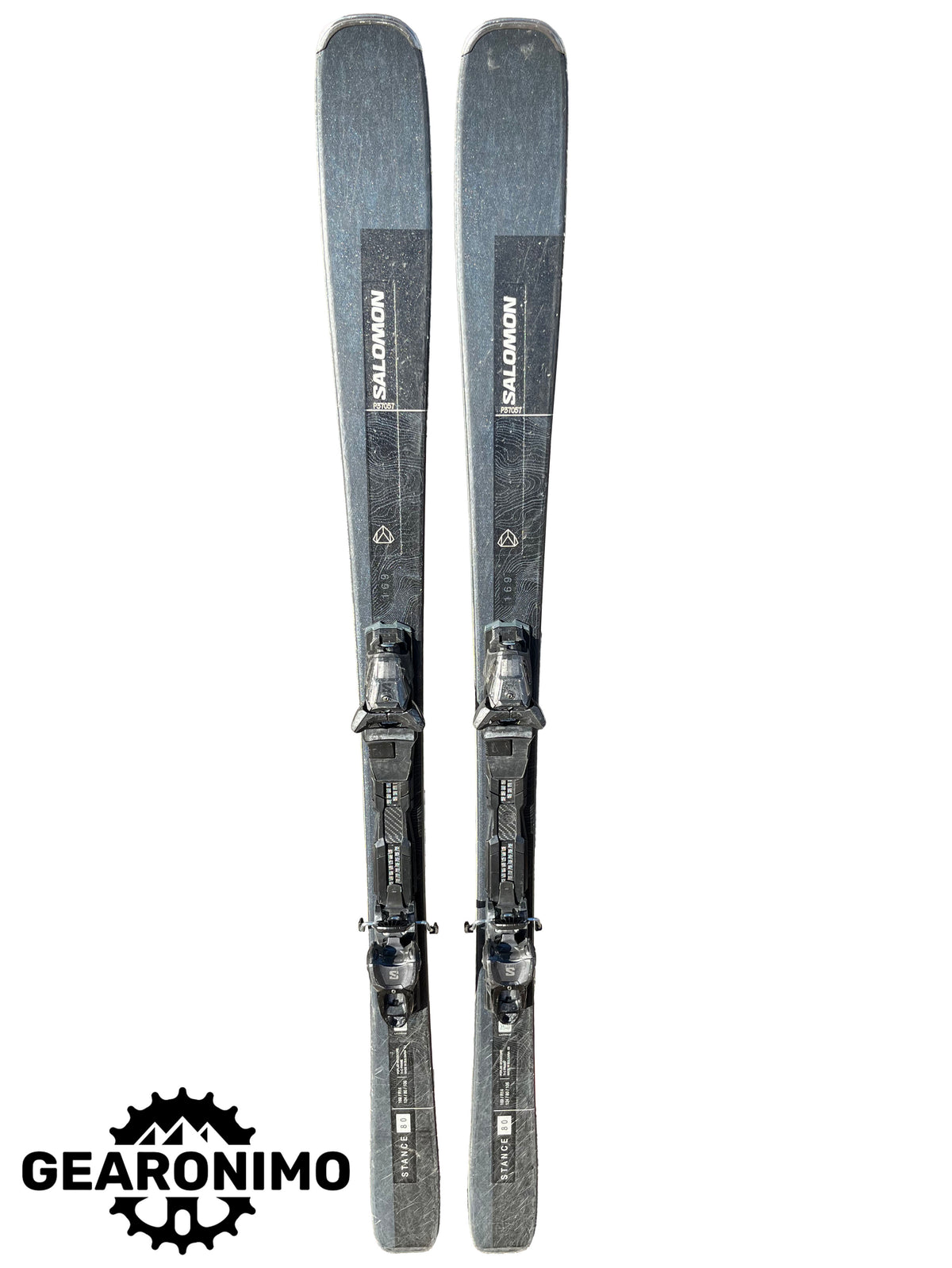 Salomon Stance 80 (2023) Skis With Salomon  M11 bindings