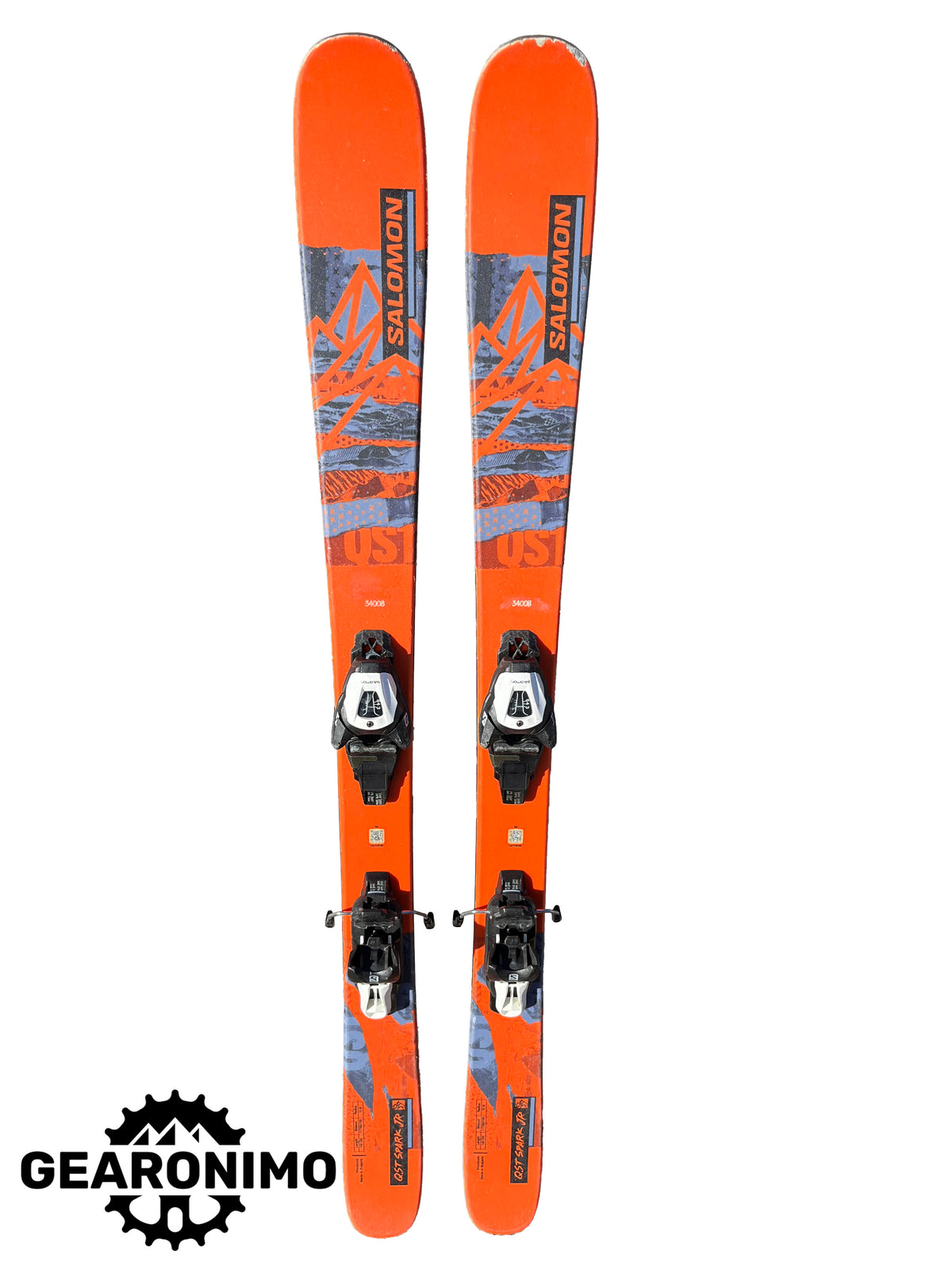 Salomon QST Spark JR Ski with Salomon L5 Binding