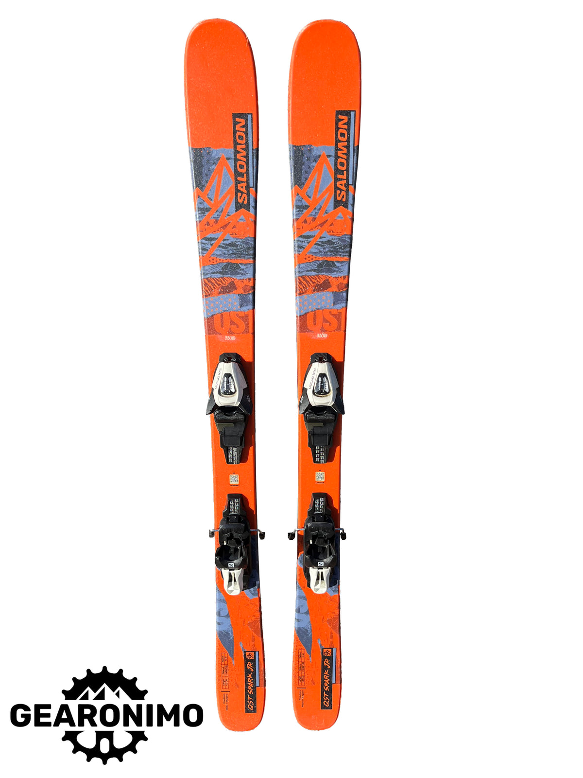 Salomon QST Spark JR Ski with Salomon L5 Binding
