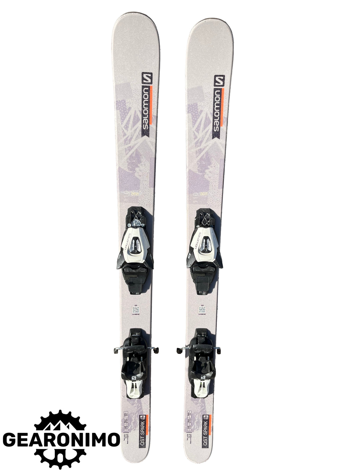 Salomon QST Spark Kid Skis With Salomon L6 Bindings