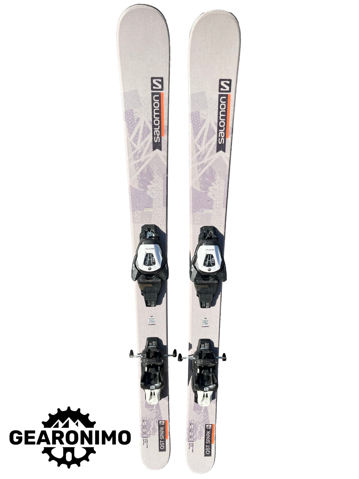 Salomon QST Spark Kid Skis With Salomon L6 Bindings