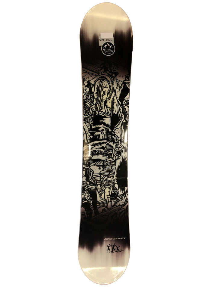 One Eighty Hybrid-Rocker Snowboard - 150cm - image 1