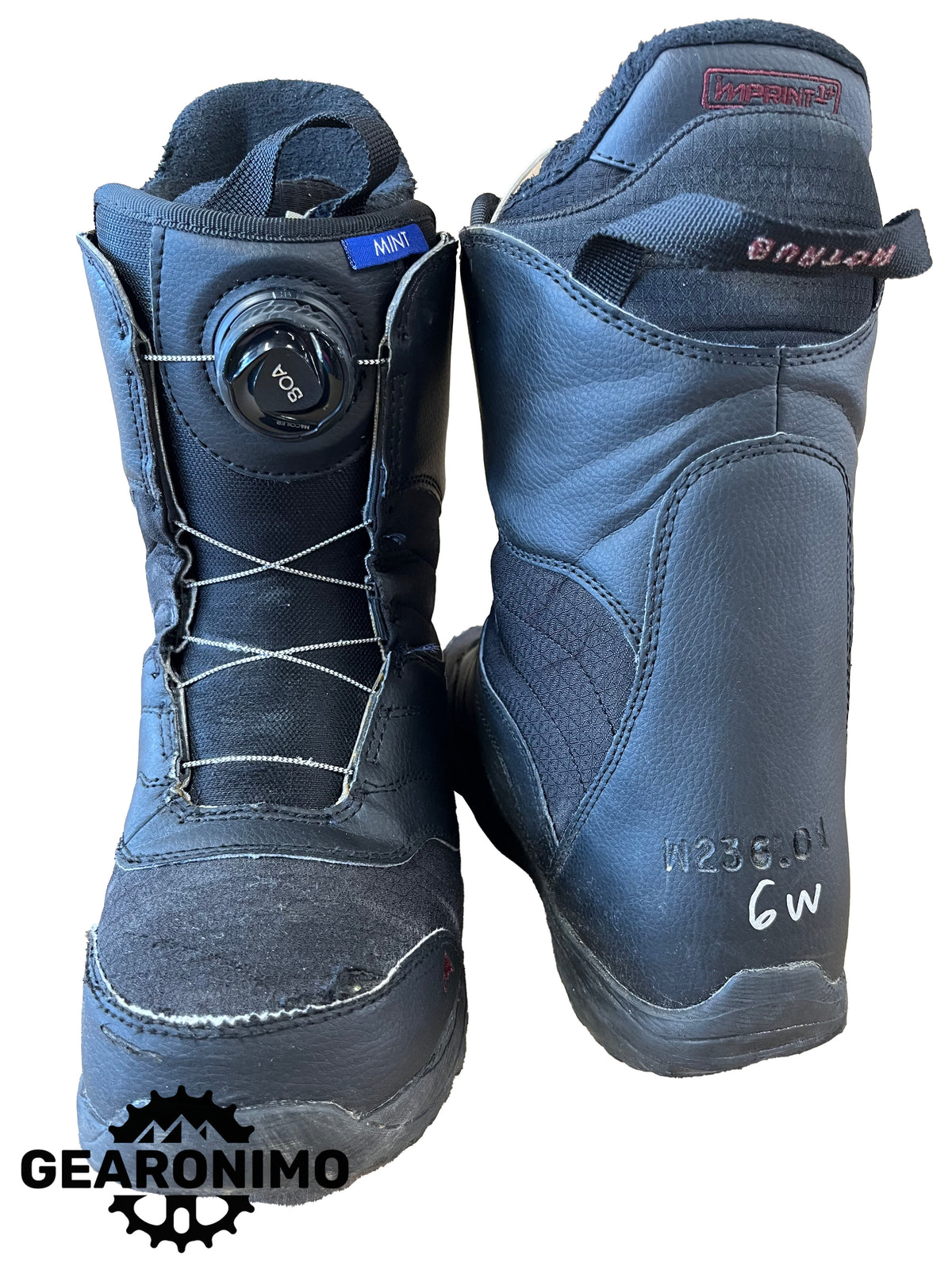 Burton Mint Boa Snowboard Boots - Multiple Women’s Sizes Available