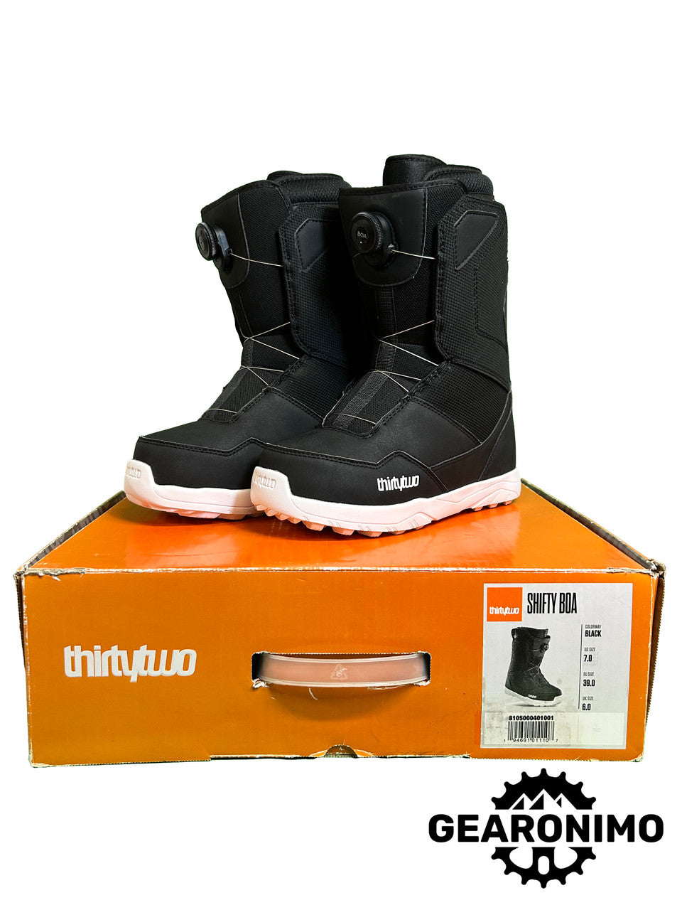 Thirtytwo Shifty BOA 2020 Snowboard Boots - Size 7 - image 1