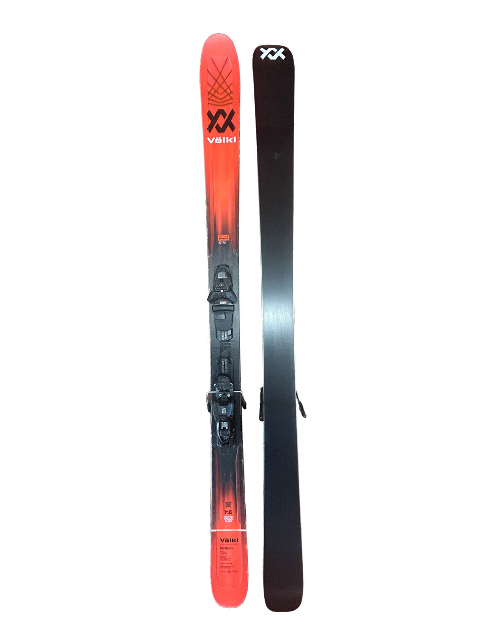 Volkl Mantra M6 Skis (21/22) With Salomon 3M 10 Bindings 177cm (B) - image 2