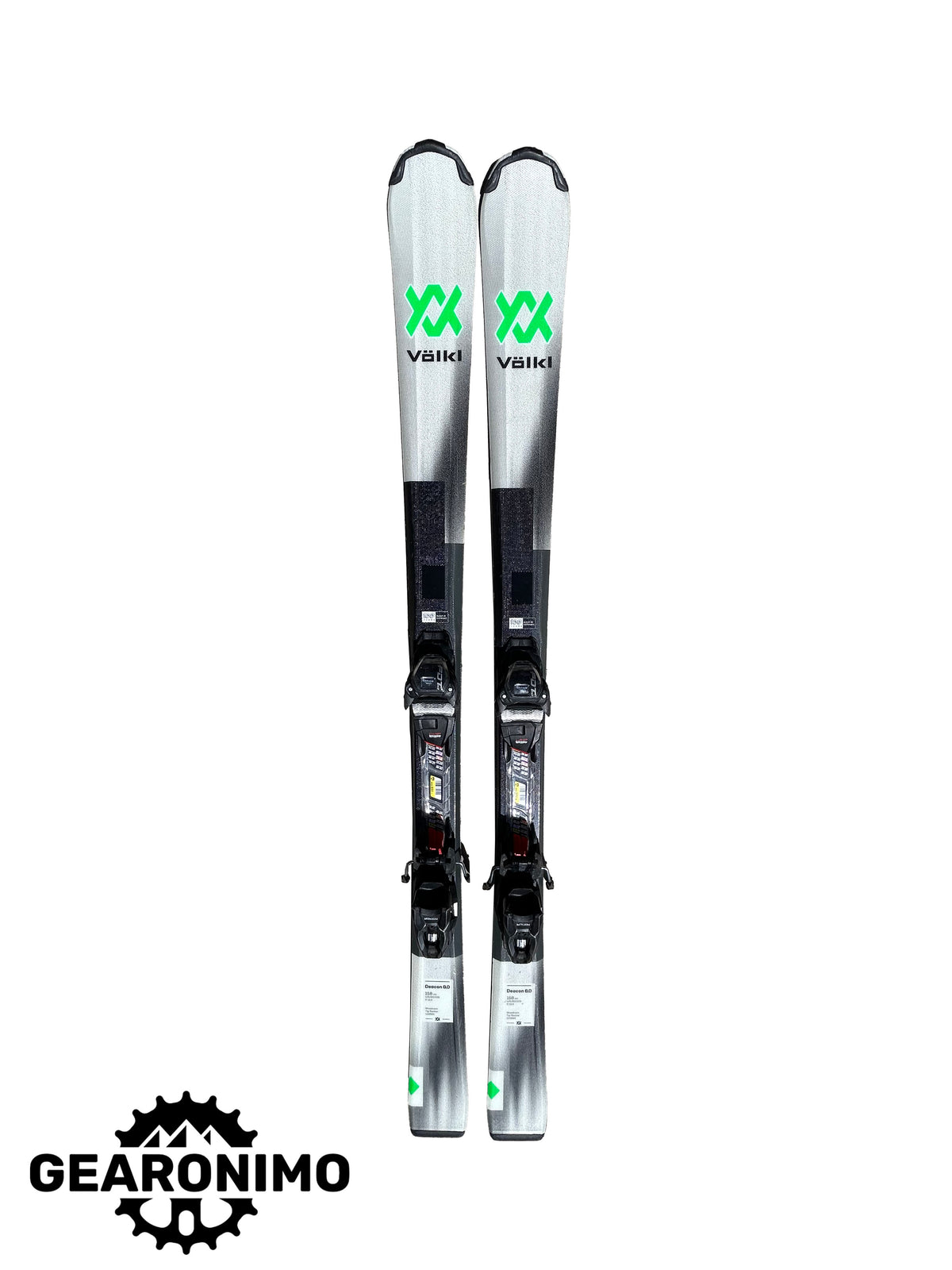 Volkl Deacon 8.0 Skis With Marker FDT 10 Bindings- (Multiple sizes 2023)