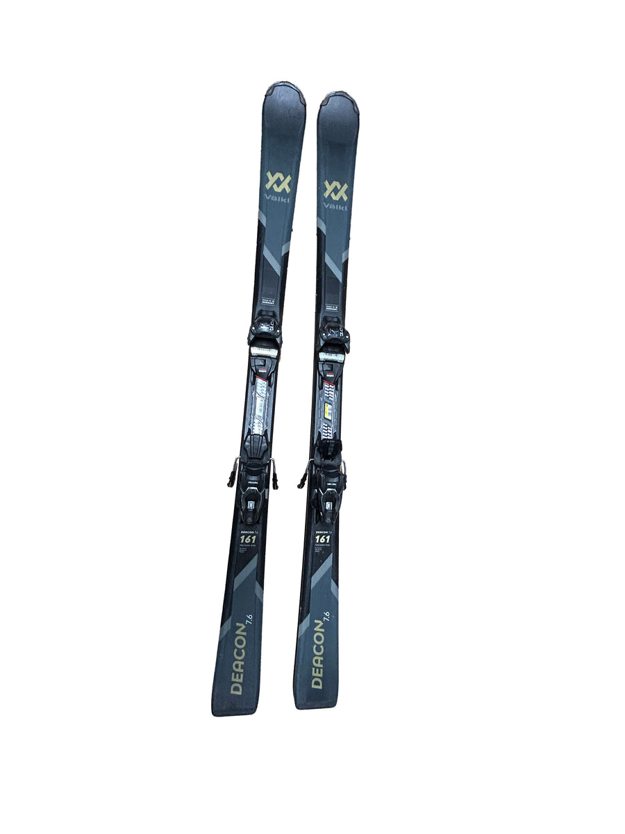 Volkl Deacon 7.6 Skis With Marker FDT 10 Bindings (Multiple Sizes)