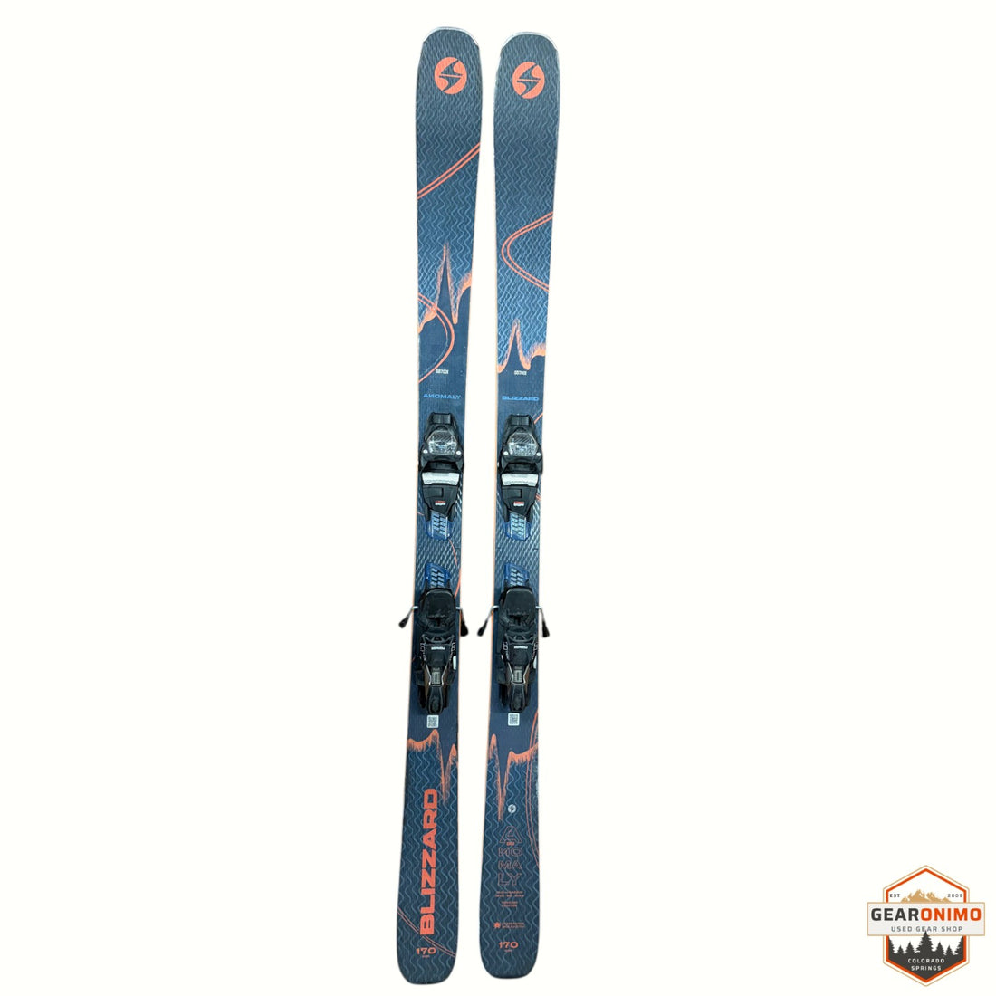Blizzard Anomaly 88 Ski with marker TCX 11 Bindings - 170cm