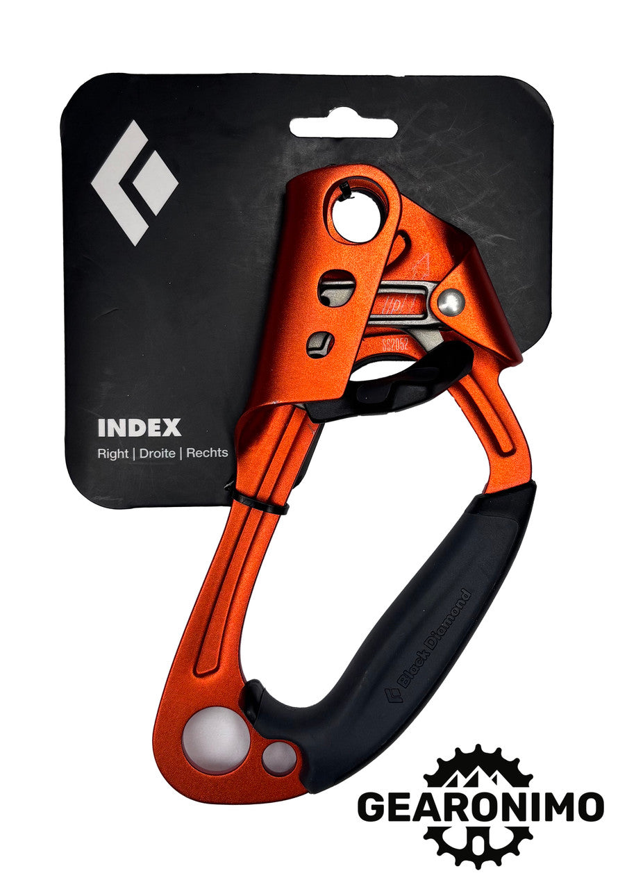 Black Diamond Index Ascender – Right Hand (Orange) - image 1