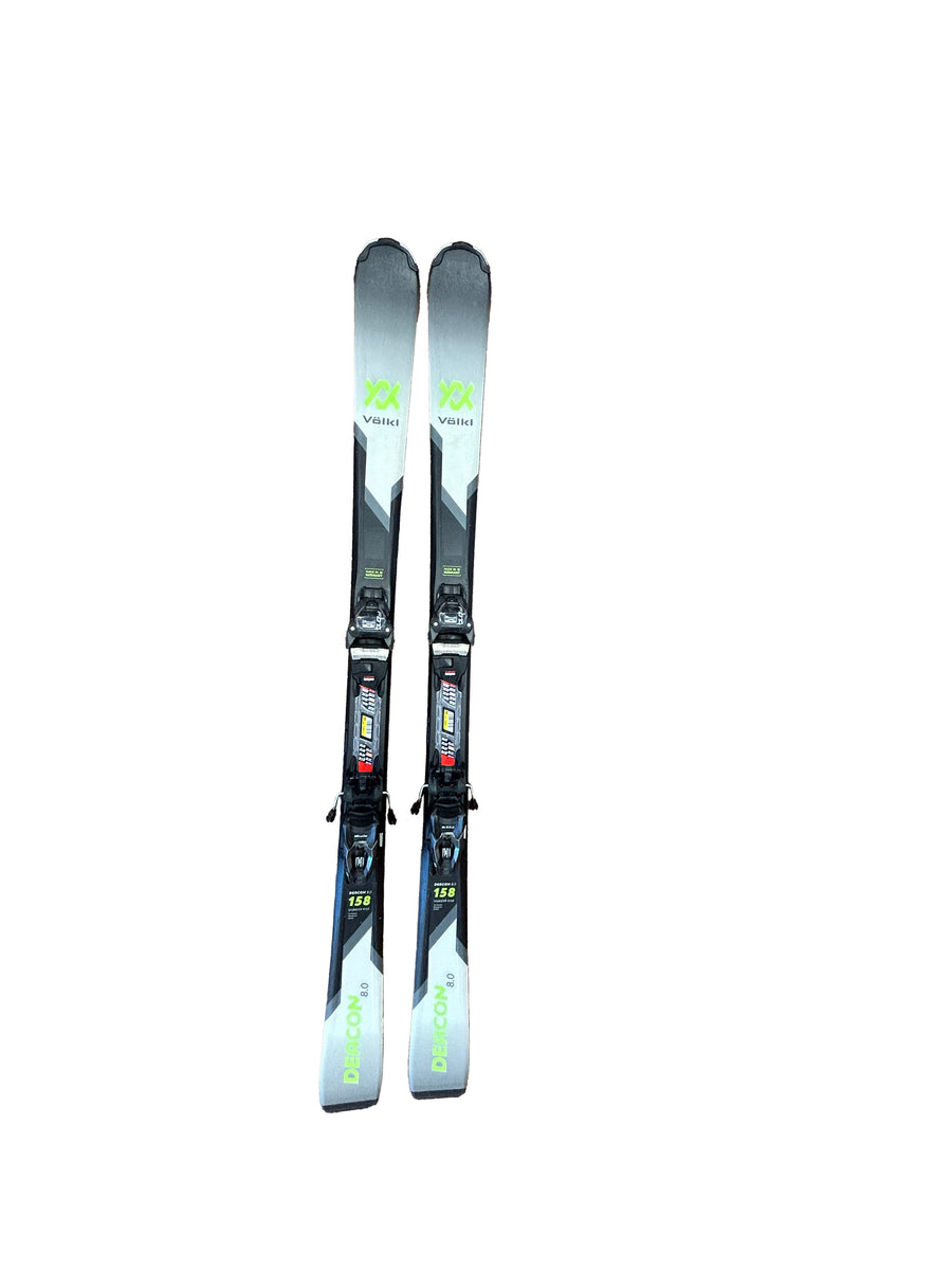 Volkl Deacon 8.0 Skis With Marker FDT 10 Bindings (Multiple Sizes)