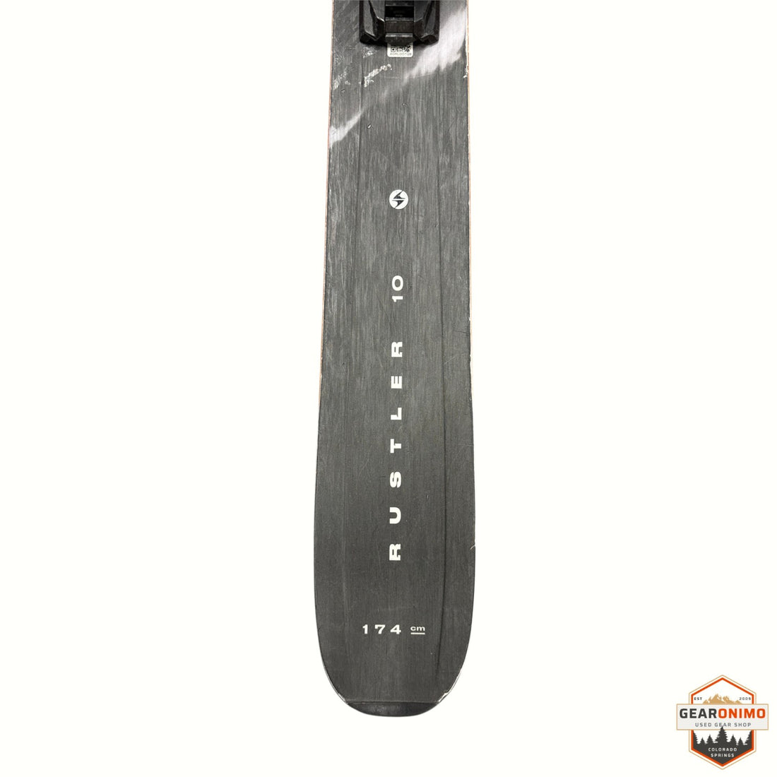 Blizzard Rustler 10 Skis With Salomon M 11 Bindings - 174cm