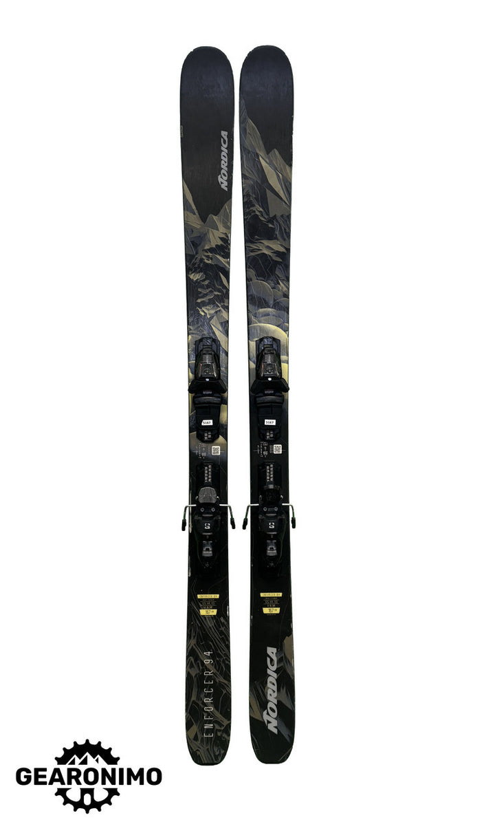 2025 Nordica Enforcer 94 Skis With Salomon M11 Bindings - 167cm (A) - image 1