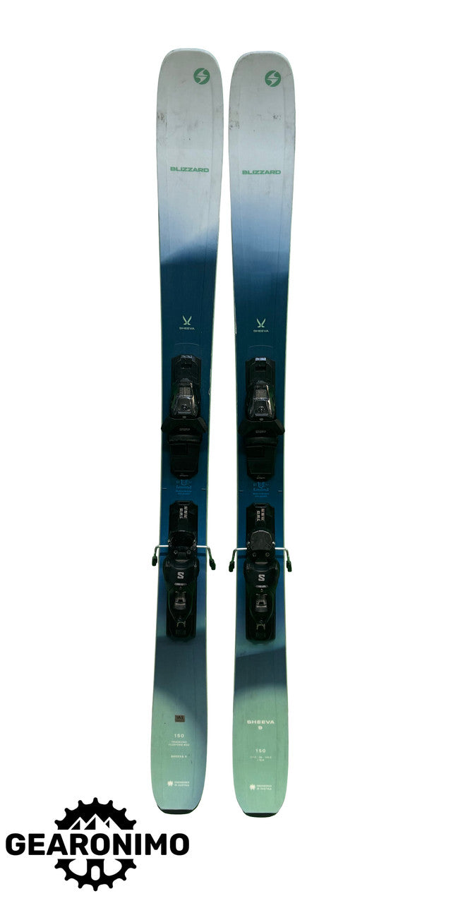 2025 Blizzard Sheeva 9 Skis With Salomon M10 Bindings - 150cm - image 1