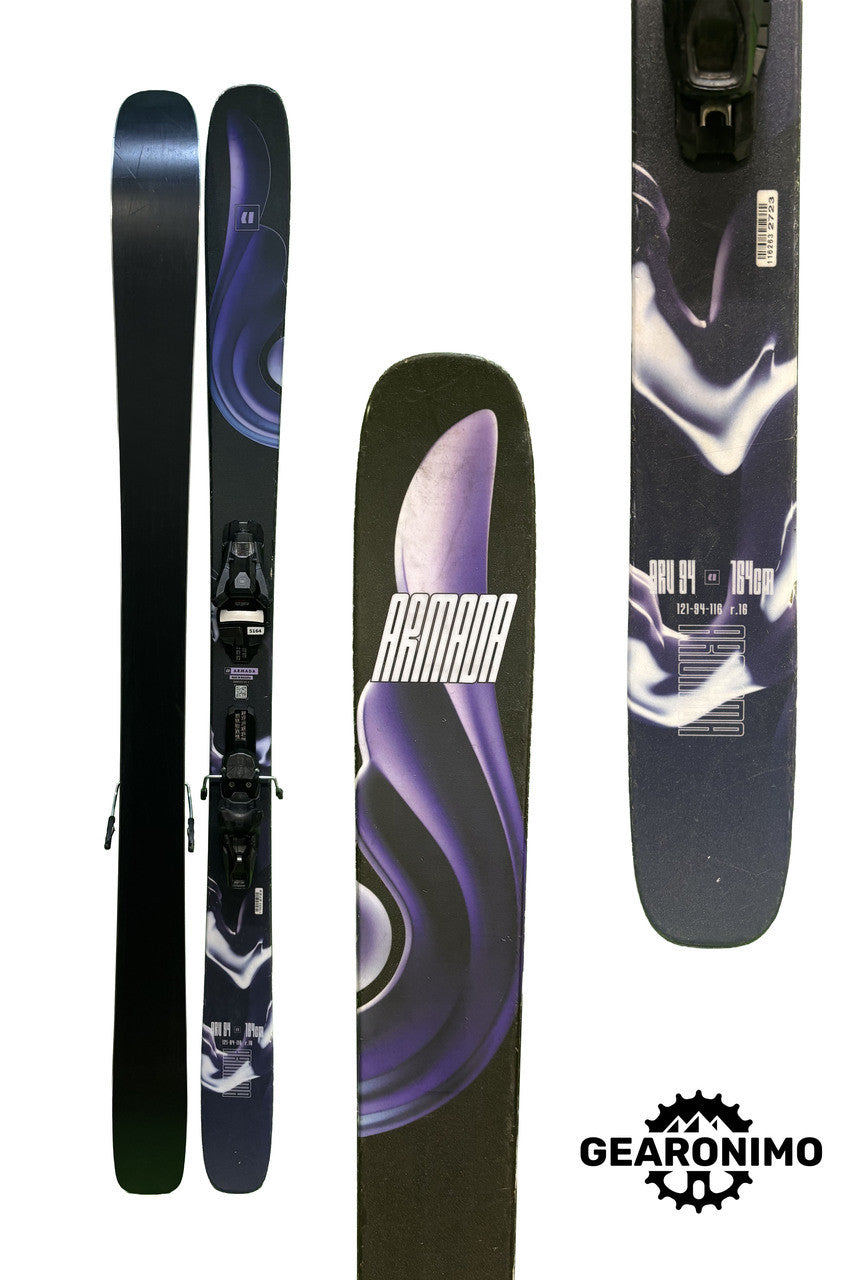 2025 Armada ARV 94 Skis With Armada 11 Bindings - 164cm (A) - image 3