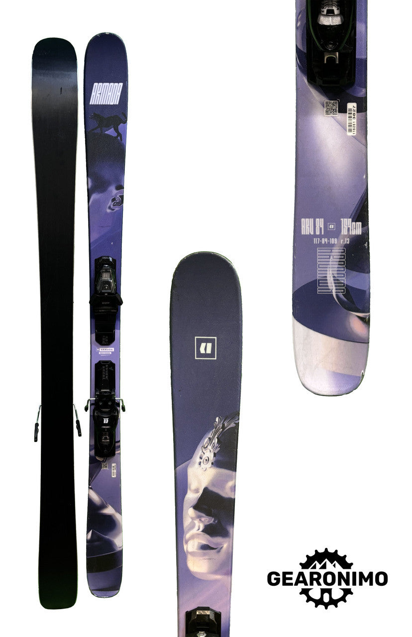 2025 Armada ARV 84 Skis With Armada 10 Bindings - 157cm (A) - image 3