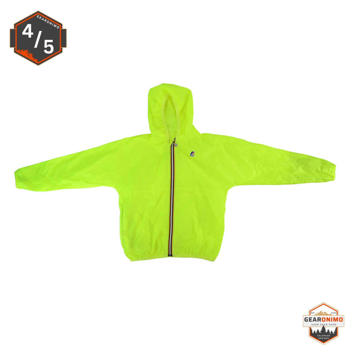 K-Way Le Vrai Claude 4.0 Rain Jacket - Youth 12 - image 1