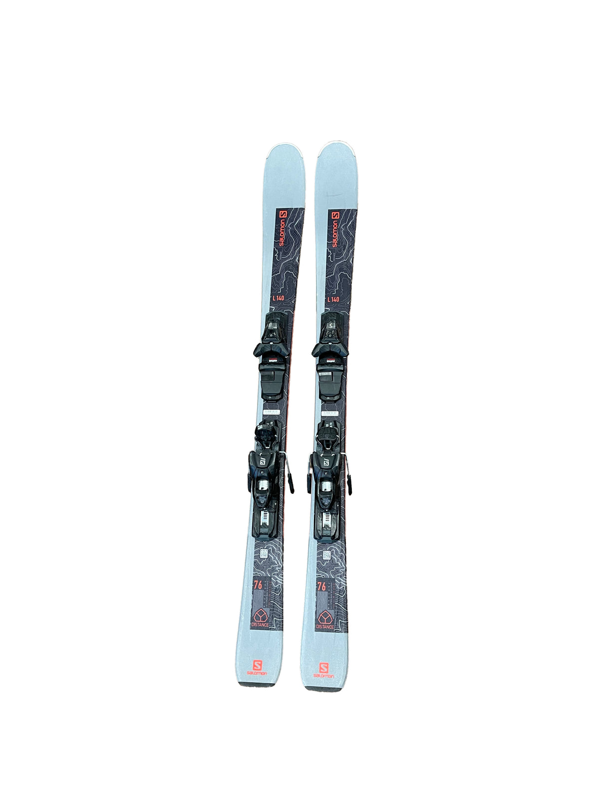 Salomon Distance 76 Skis With Salomon 3m10 Bindings (Multiple Sizes)
