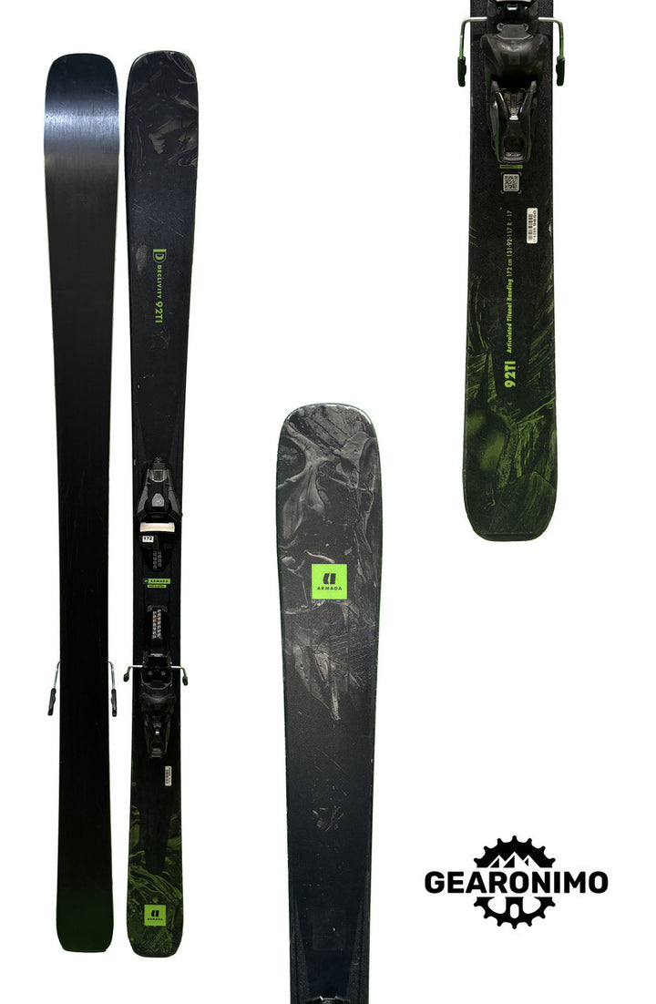 2025 Armada Declivity 92 Ti Skis With Armada 11 Bindings - 172cm (B) - image 1