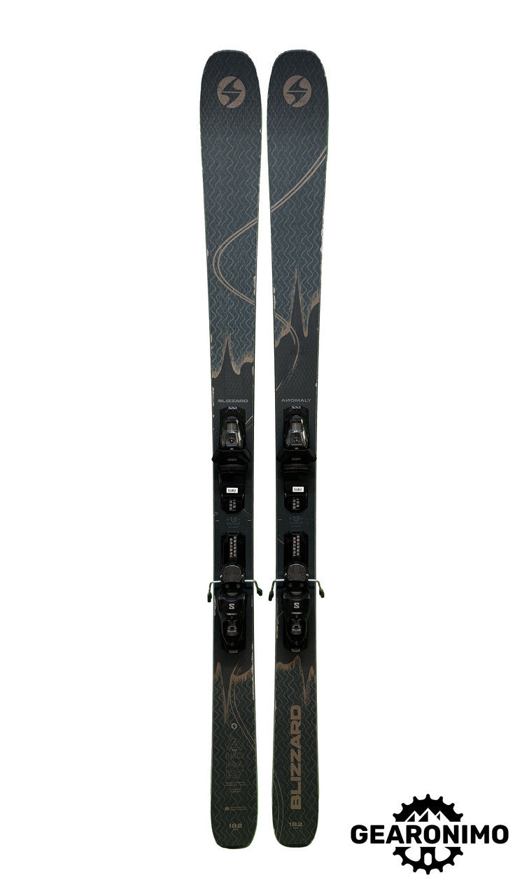2025 Blizzard Anomaly 94 Skis With Salomon M11 Bindings - 182cm - image 2