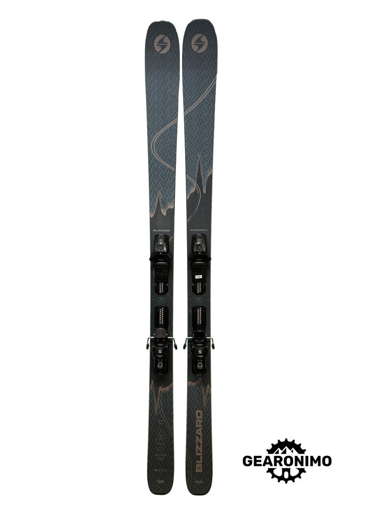 2025 Blizzard Anomaly 94 Skis With Salomon M11 Bindings - 188cm - image 1