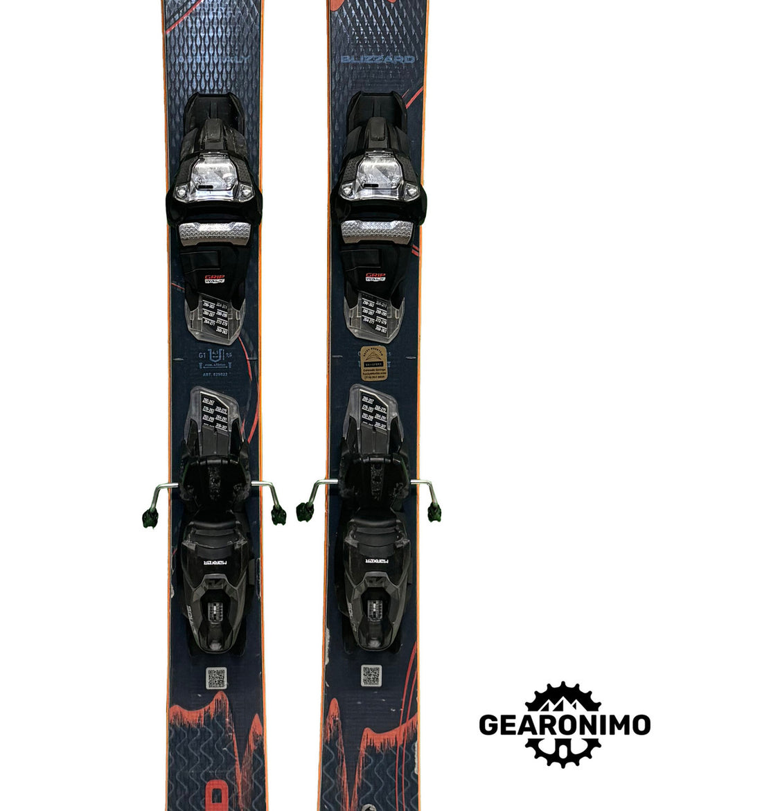 Blizzard Anomaly 88 Skis (2025) With Marker Squire 10 Bindings - 164 cm - image 4