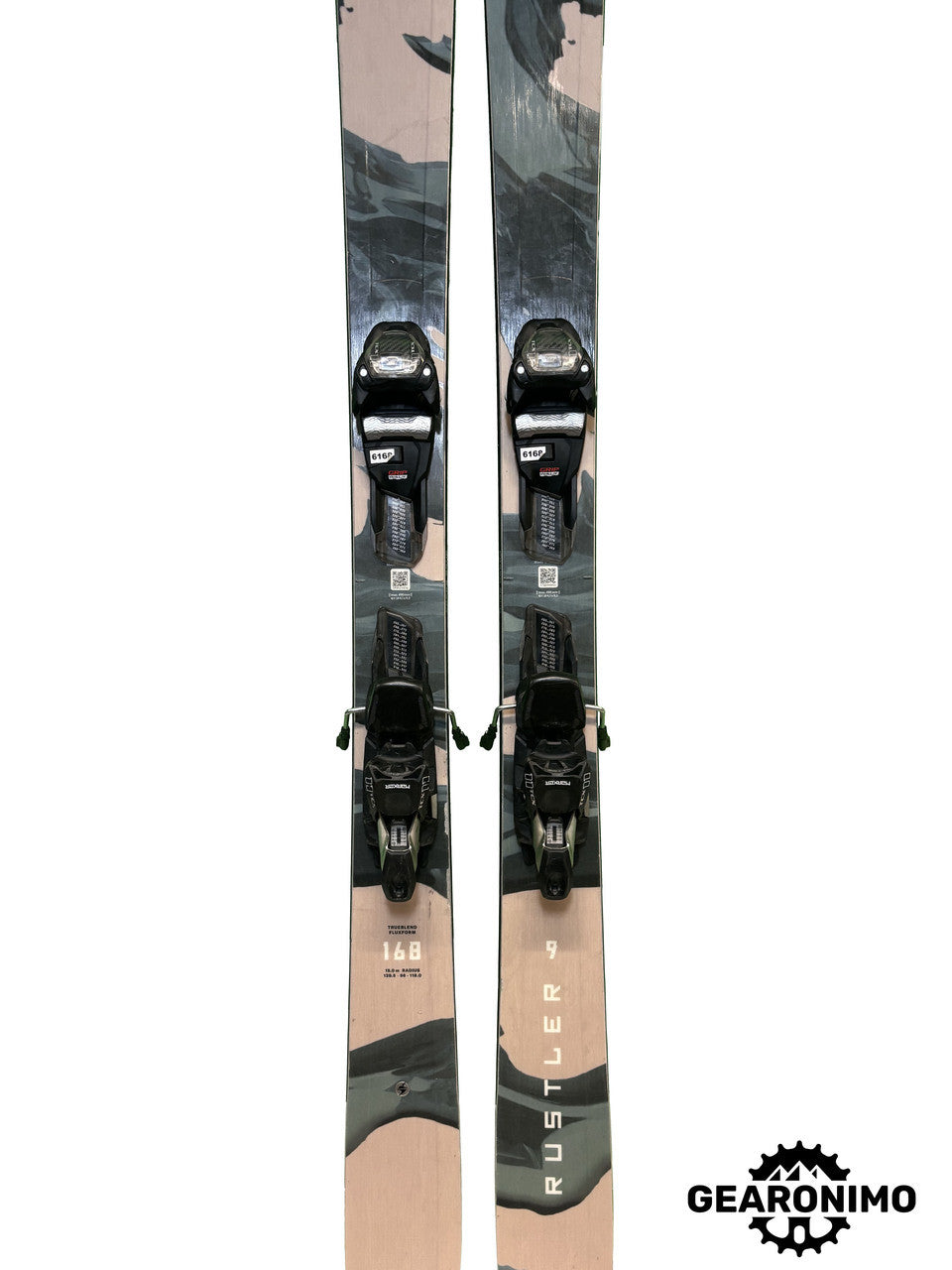 Blizzard Rustler 96 (2027) Skis With Marker TCX 11 Bindings - 168cm (C) - image 2