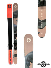 Blizzard Rustler 96 (2027) Skis With Marker TCX 11 Bindings - 168cm  (A) - image 4