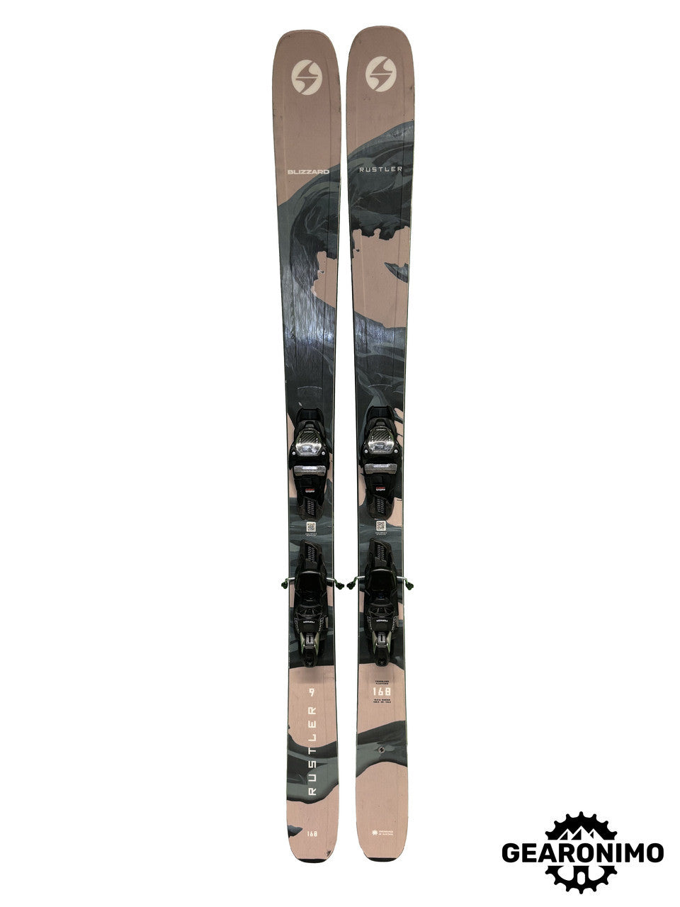Blizzard Rustler 96 (2027) Skis With Marker TCX 11 Bindings - 168cm  (A) - image 1