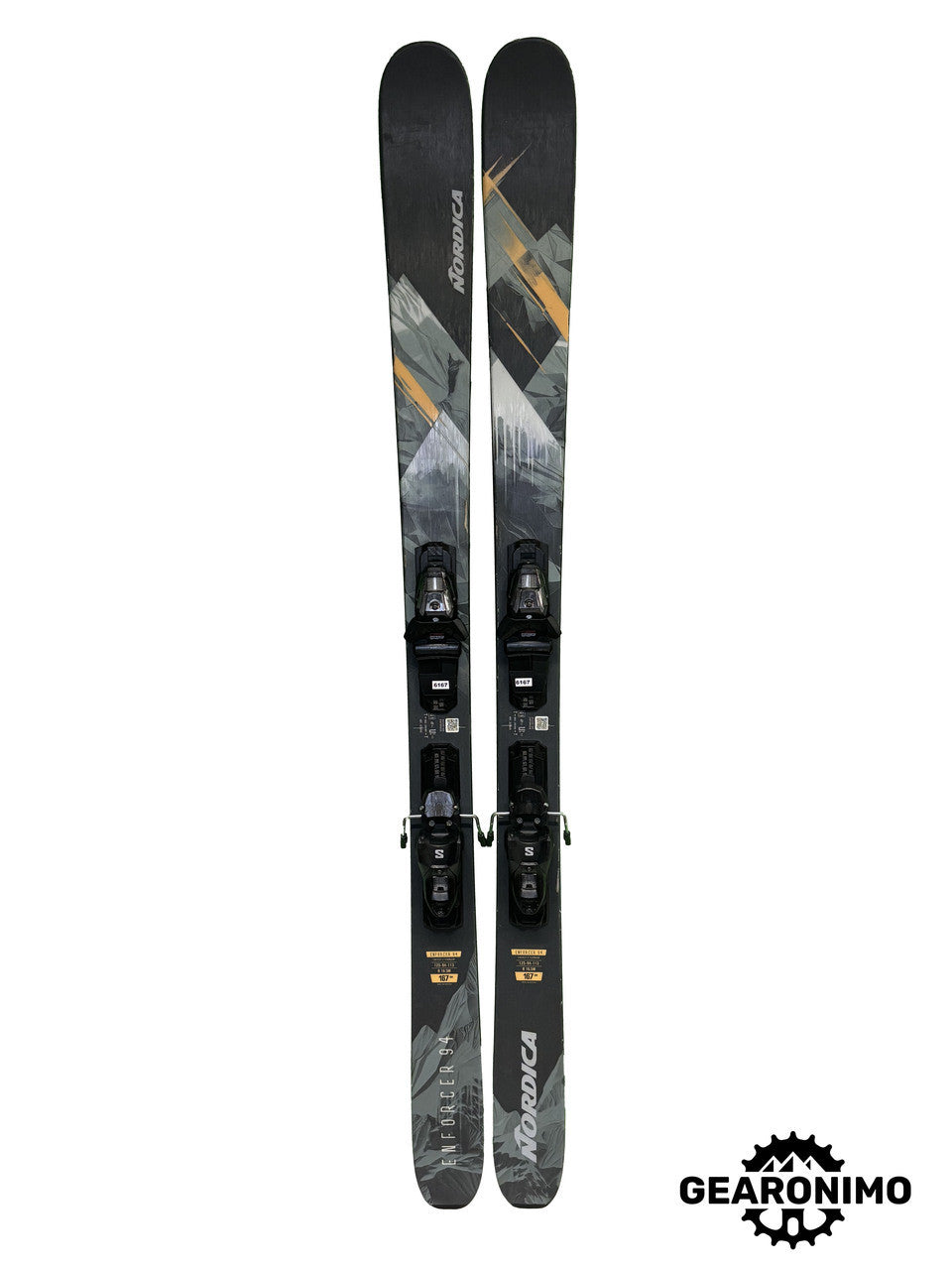 Nordica Enforcer 94 Skis (2026) With Salomon M11 Bindings - 167 cm - image 1