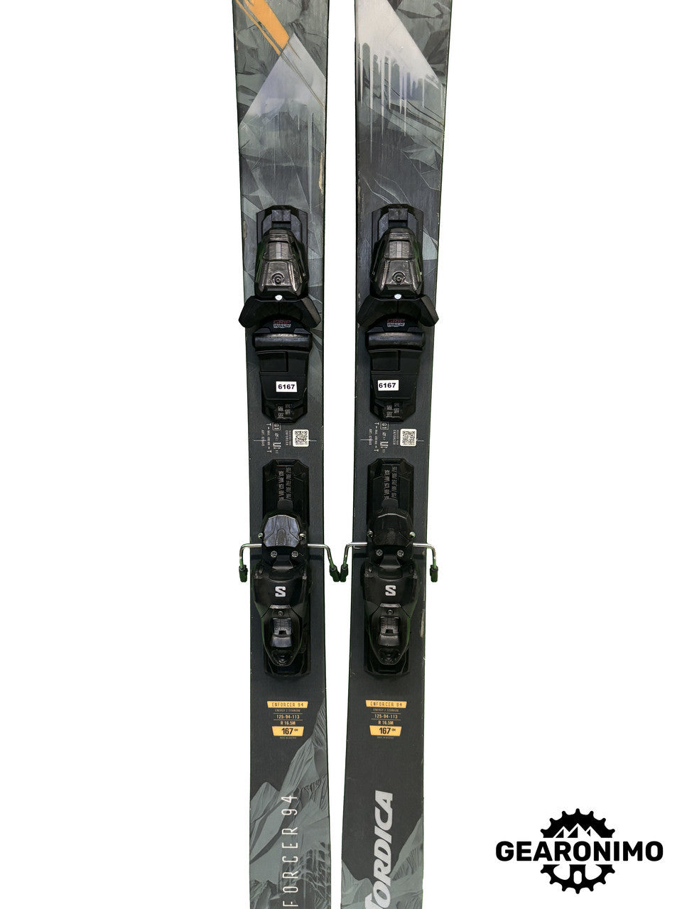 Nordica Enforcer 94 Skis (2026) With Salomon M11 Bindings - 167 cm - image 3
