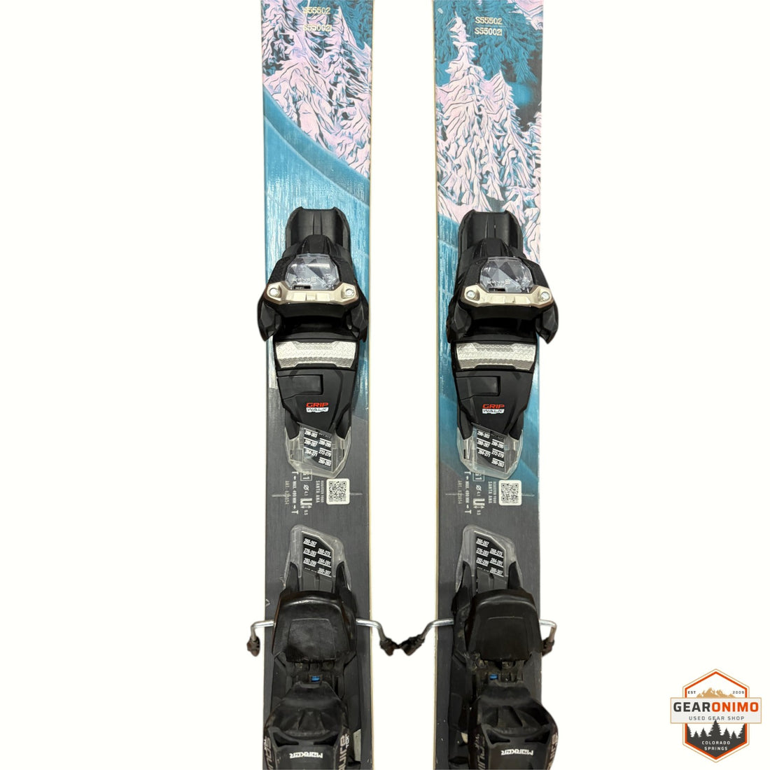 Nordica Santa Ana 92 Ski with Marker Squire 11 Bindings- 155cm - 155 cm