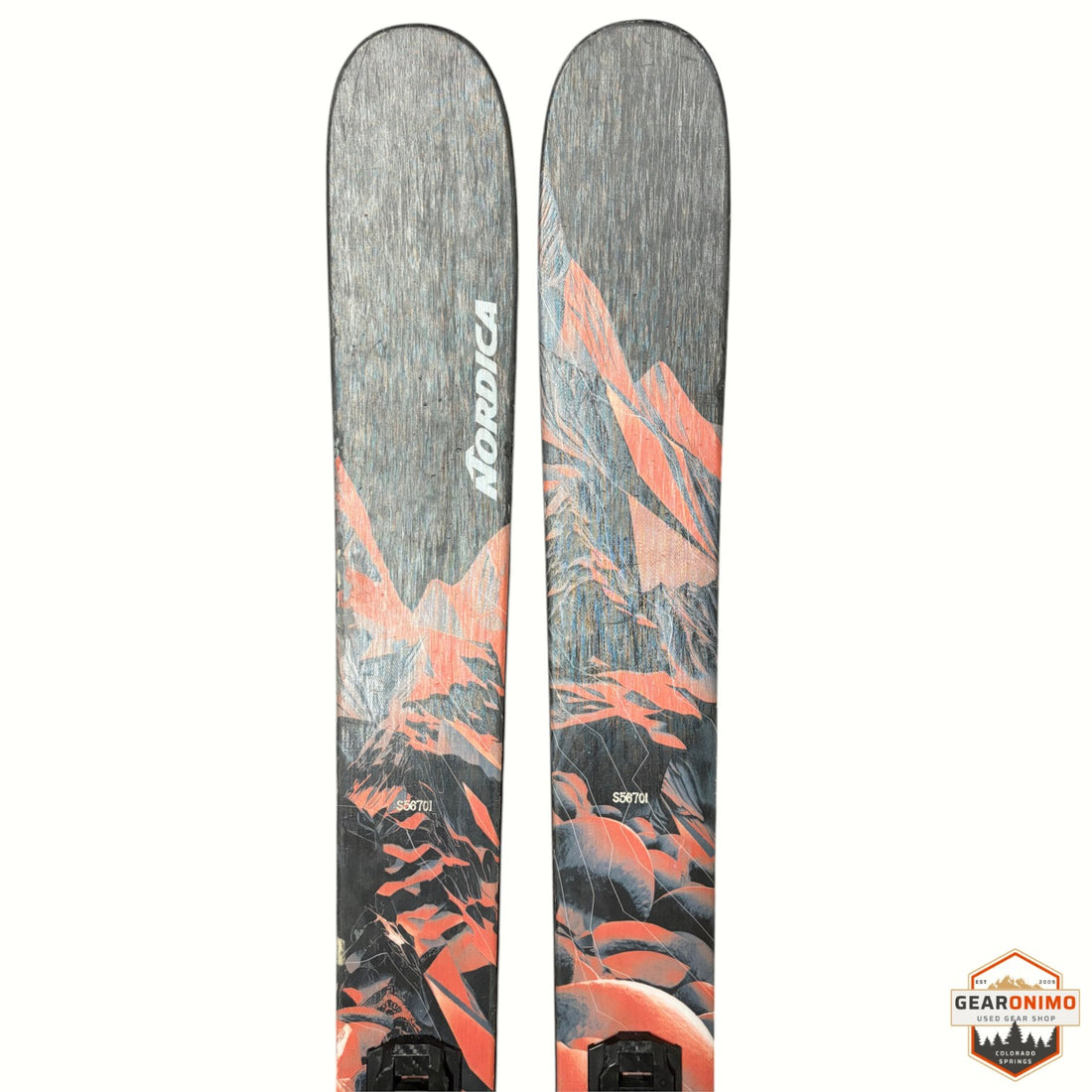 Nordica Enforcer 99 Skis with Salomon M11 Bindings - 167 cm