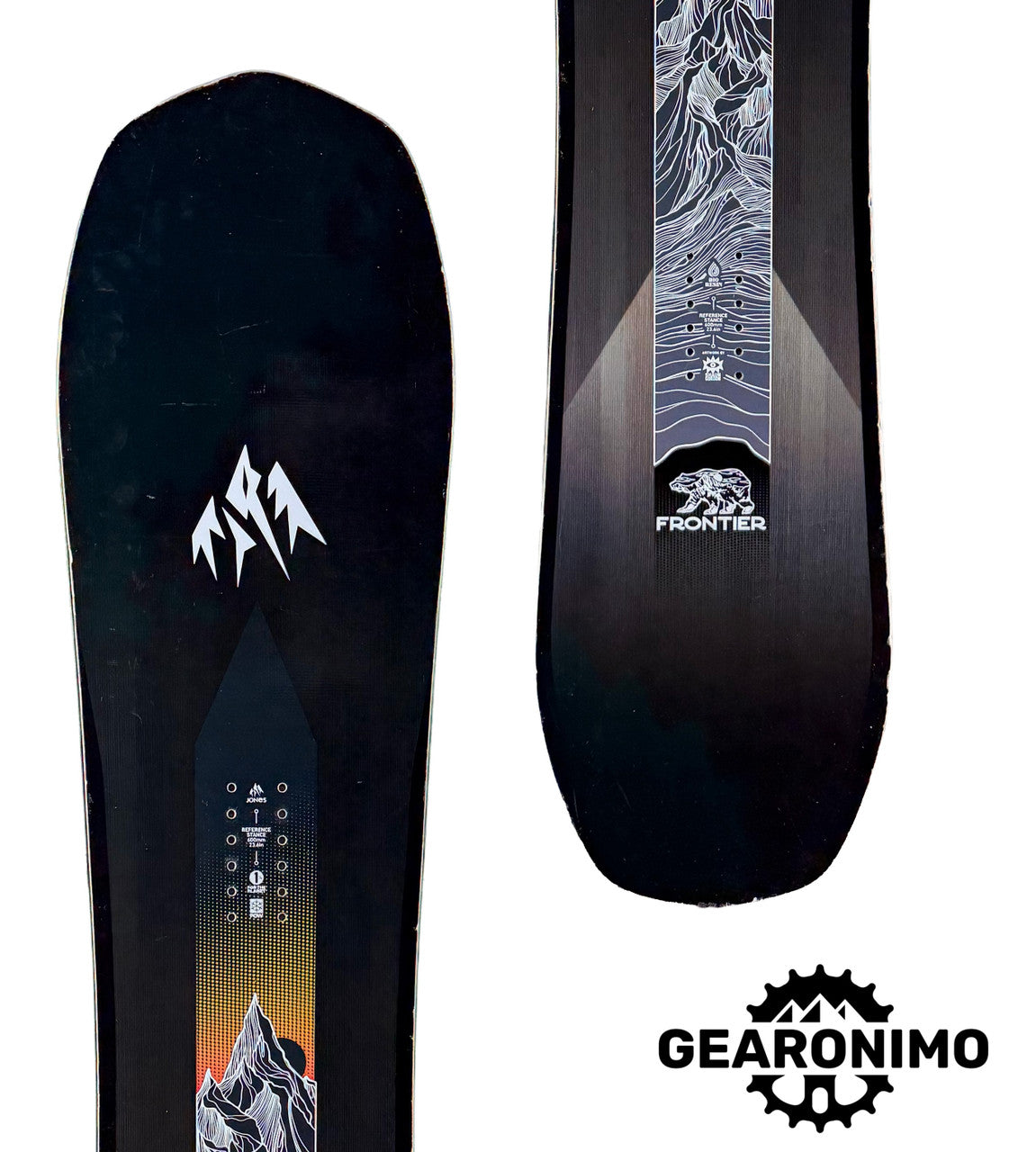 Jones Frontier Snowboard (2025) - 160cm - image 1