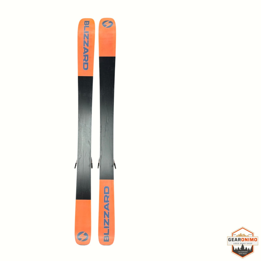 Blizzard Rustler 10 Skis With Salomon M 11 Bindings - 174cm