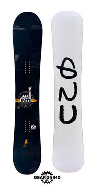 2026 GNU Facts Snowboard - 153cm - image 2