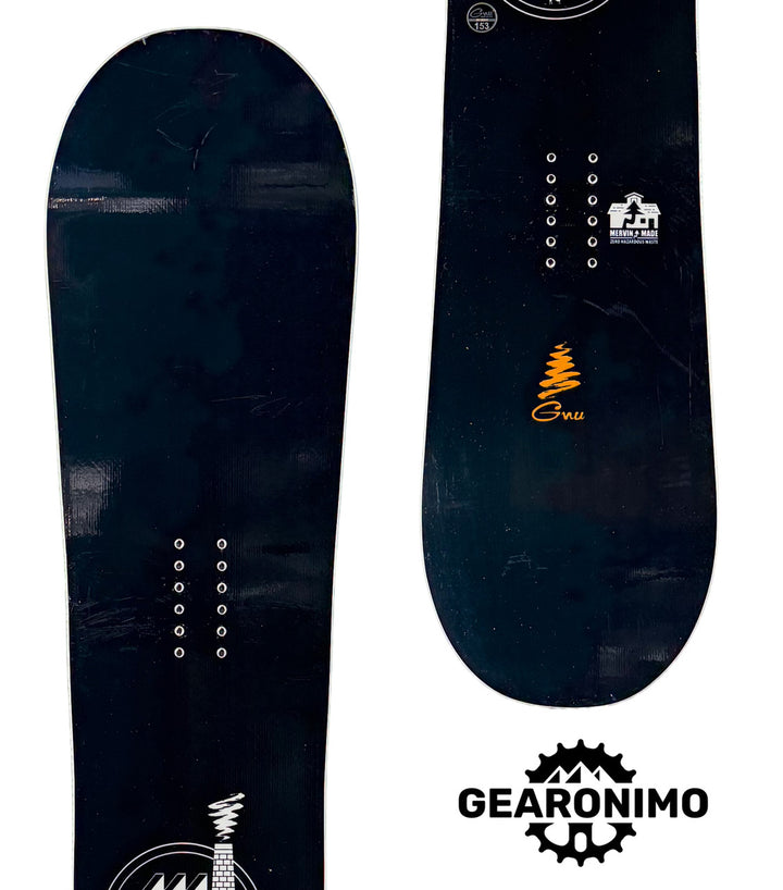 2026 GNU Facts Snowboard - 153cm - image 1