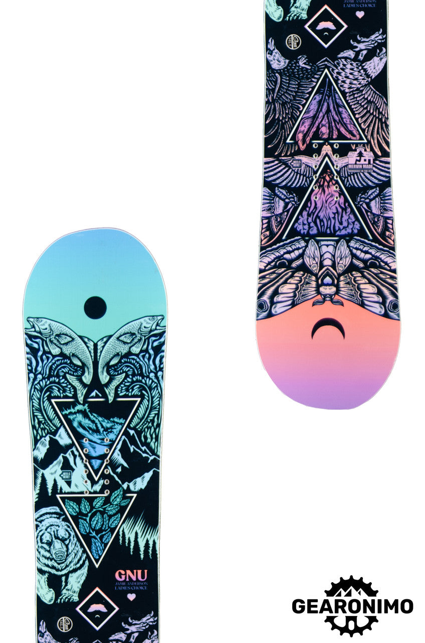 GNU Ladies Choice Snowboard (2024) - 145.5cm - image 1