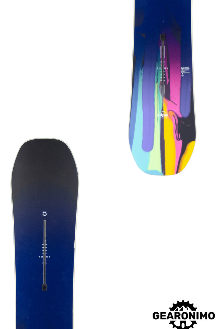 Burton Feel Good Flying V Snowboard (2024) - 142cm - image 1
