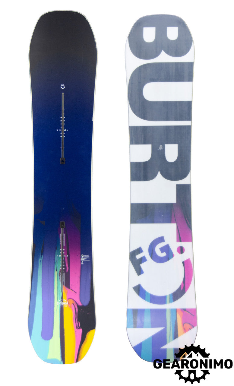 Burton Feel Good Flying V Snowboard (2024) - 142cm - image 2