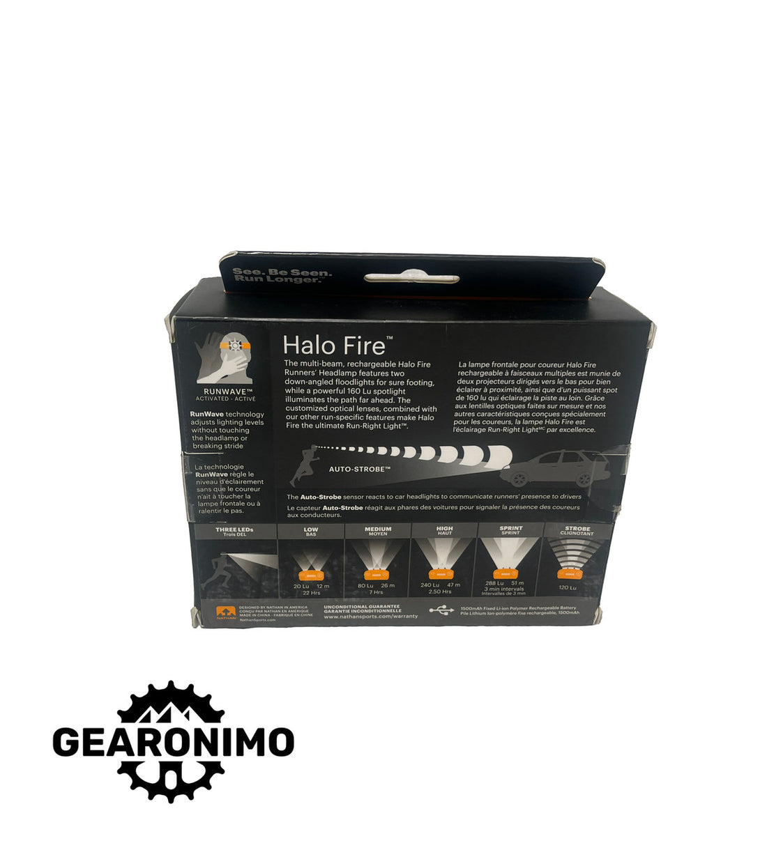 Nathan Halo Fire Runners Headlamp - image 2