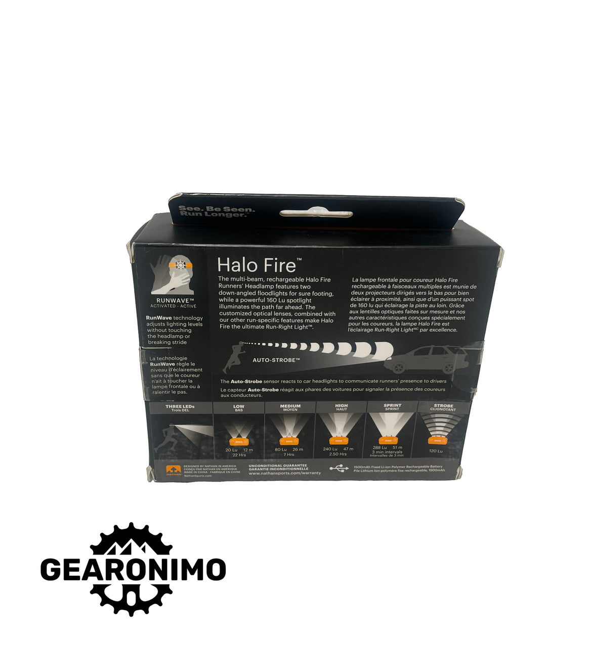 Nathan Halo Fire Runners Headlamp - image 2