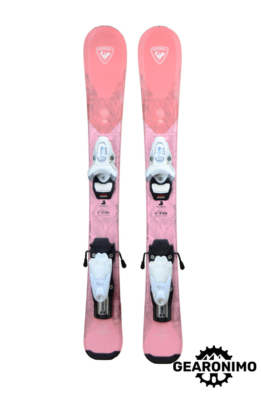 Rossignol EX Pro Skis With Look Team 4 Bindings - 80cm - image 1