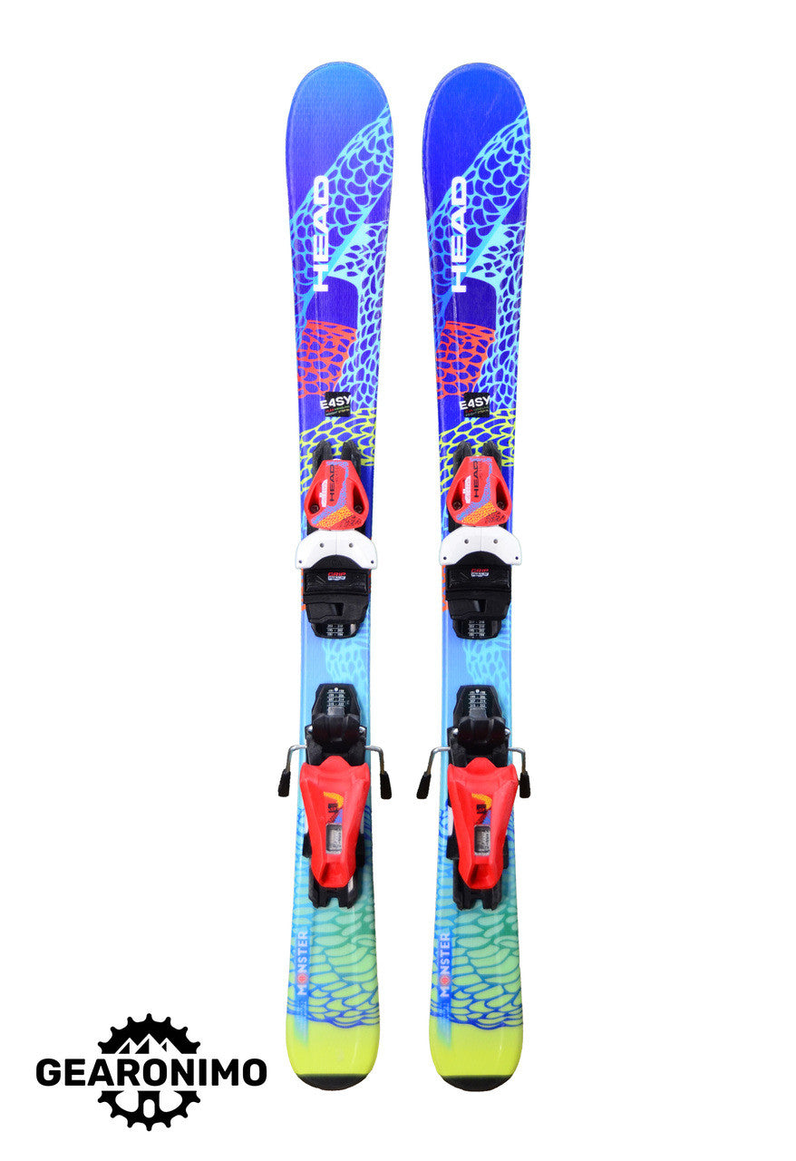 Head Monster Kids Skis - 97cm - image 2