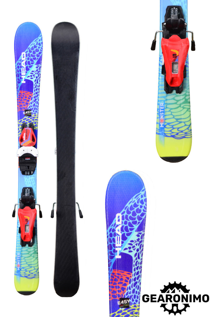 Head Monster Kids Skis - 97cm - image 1