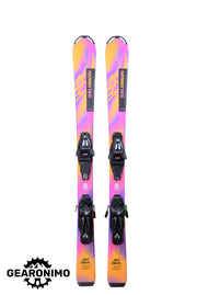 Salomon QST Junior Skis With Salomon C5 Bindings - 110 cm - image 1