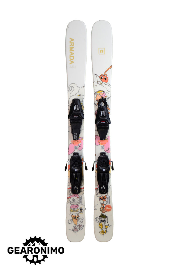 Armada ARJ Kid Skis With Armada Bindings - 113cm - image 1
