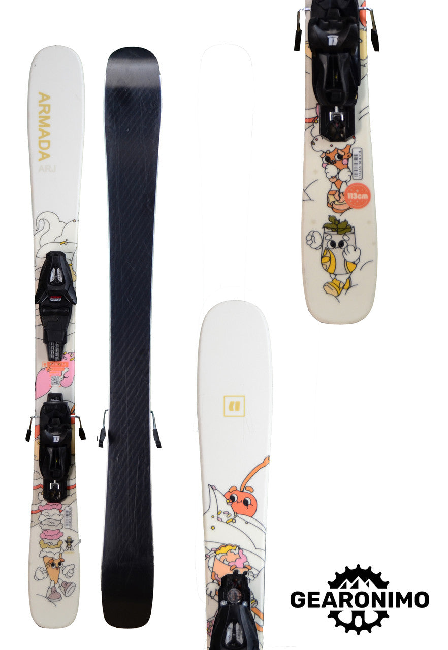 Armada ARJ Kid Skis With Armada Bindings - 113cm - image 3
